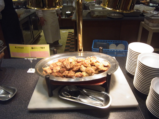 鶏のハーブ焼き